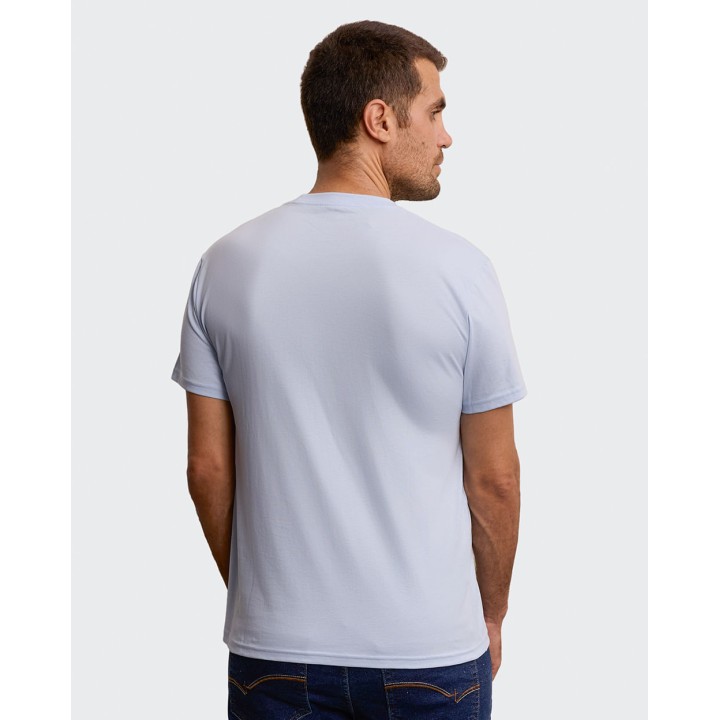 Polo Hombre Ronald Celeste Agua