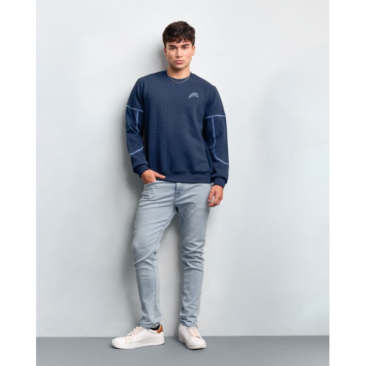 Polera Hombre Aldani Azul Pageant