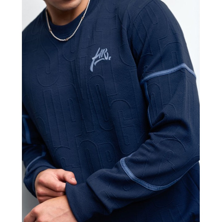 Polera Hombre Aldani Azul Pageant