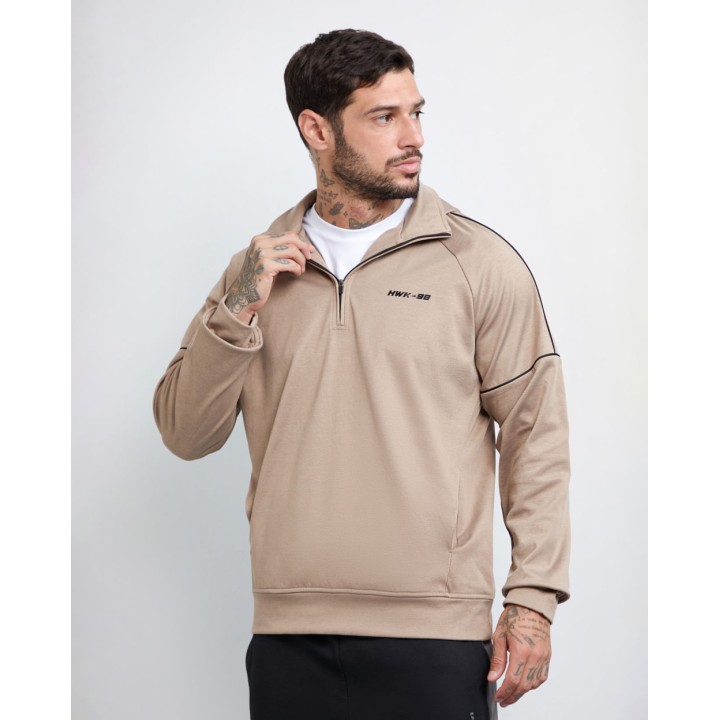 Polera Hombre Bron Beige Safari