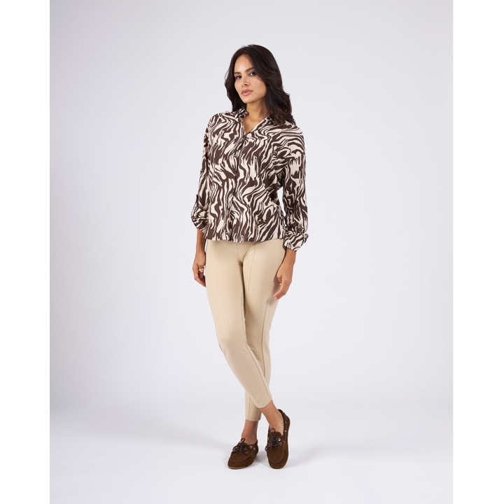 Blusa Mujer Mary Blanco Optico