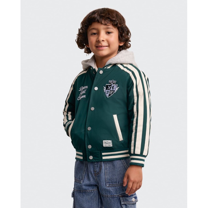 Casaca Niño Miguel Verde Esmeralda