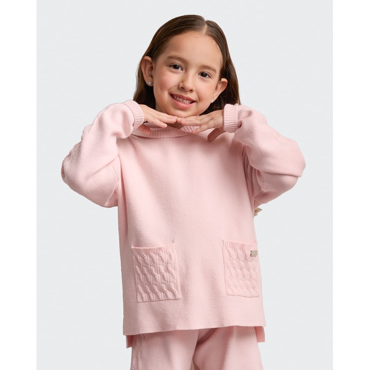 Chompa Niña Karyely Rosado