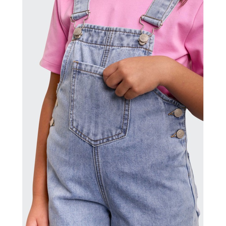 Overol Niña Alondra Light Wash