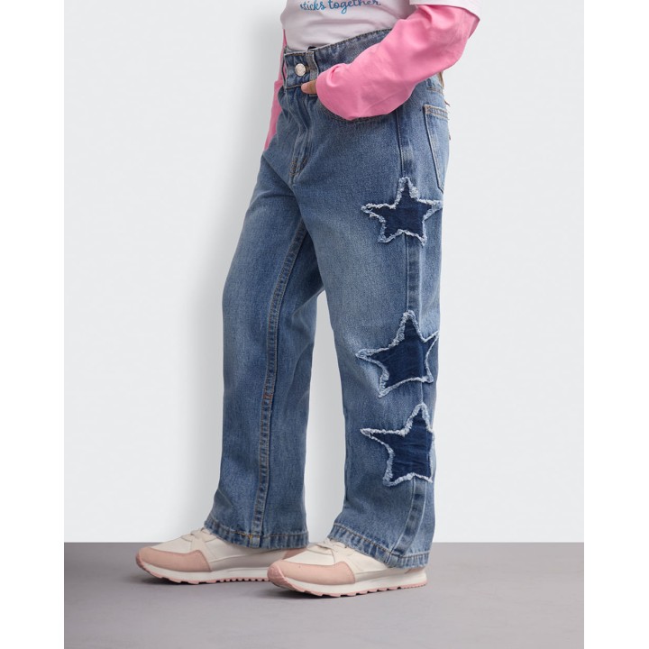 Jean Niña Estrella Medium Wash