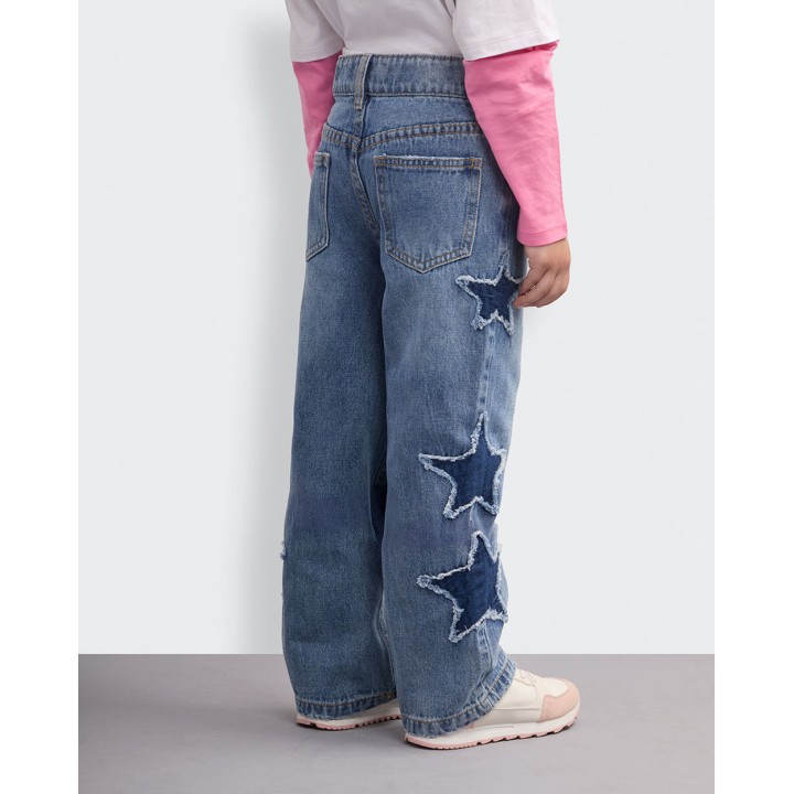 Jean Niña Estrella Medium Wash