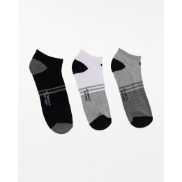 Calcetines Pack x 3 Hombre Marcos Melange/Azul/Blanco