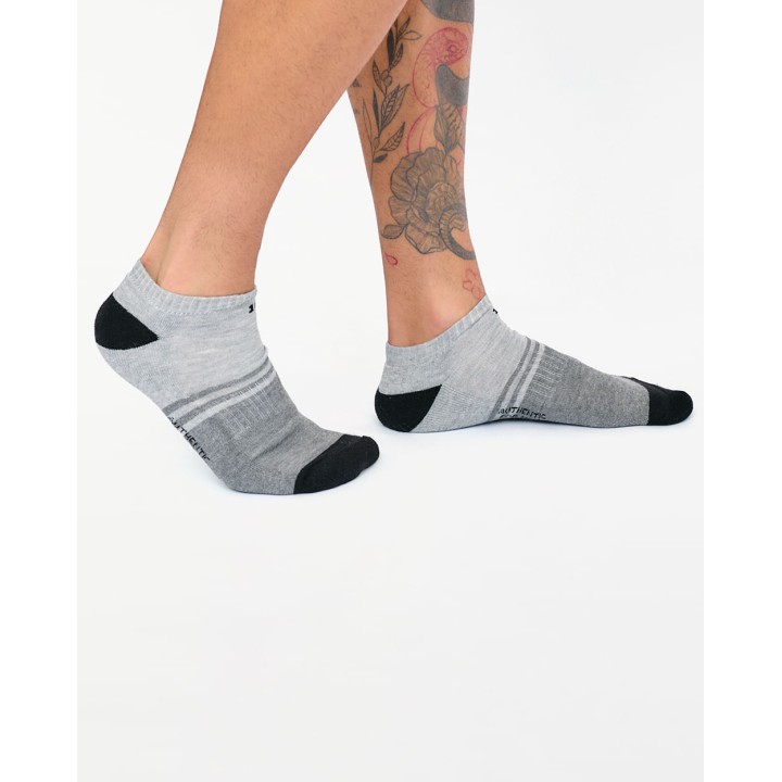 Calcetines Pack x 3 Hombre Marcos Melange/Azul/Blanco