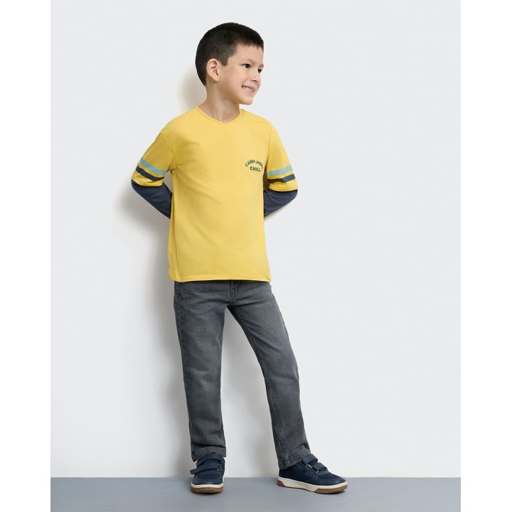Jogger Niño Jackson Washed Grey