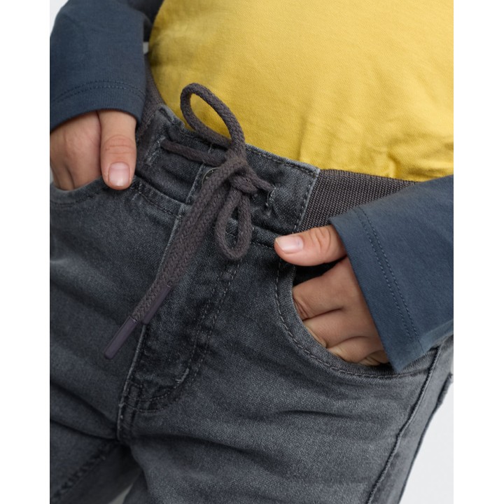Jogger Niño Jackson Washed Grey