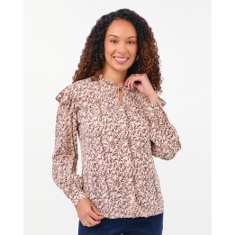 Blusa Mujer Agnes Print Rosa Nube