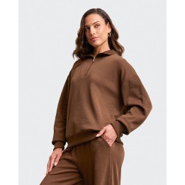 Polera Mujer Serene Marron Chocolate