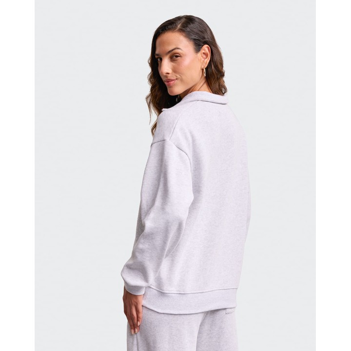 Polera Mujer Serene Grey Fit Poly Htr