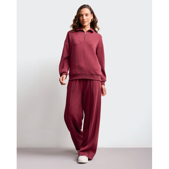 Polera Mujer Serene Borgoña
