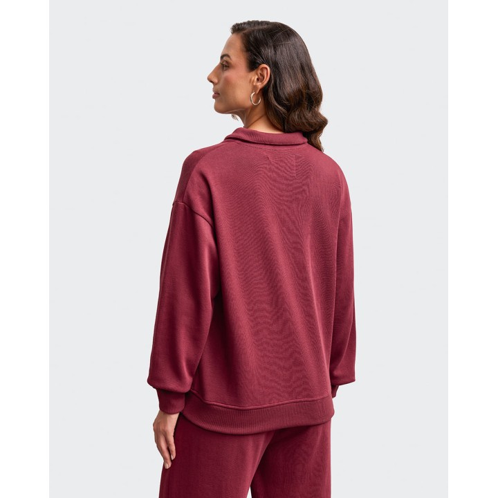 Polera Mujer Serene Borgoña