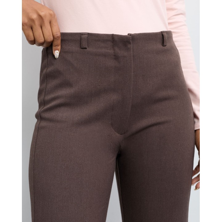 Pantalón Mujer Xoana Marron Chocolate
