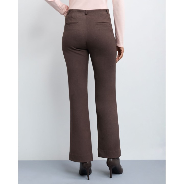 Pantalón Mujer Xoana Marron Chocolate