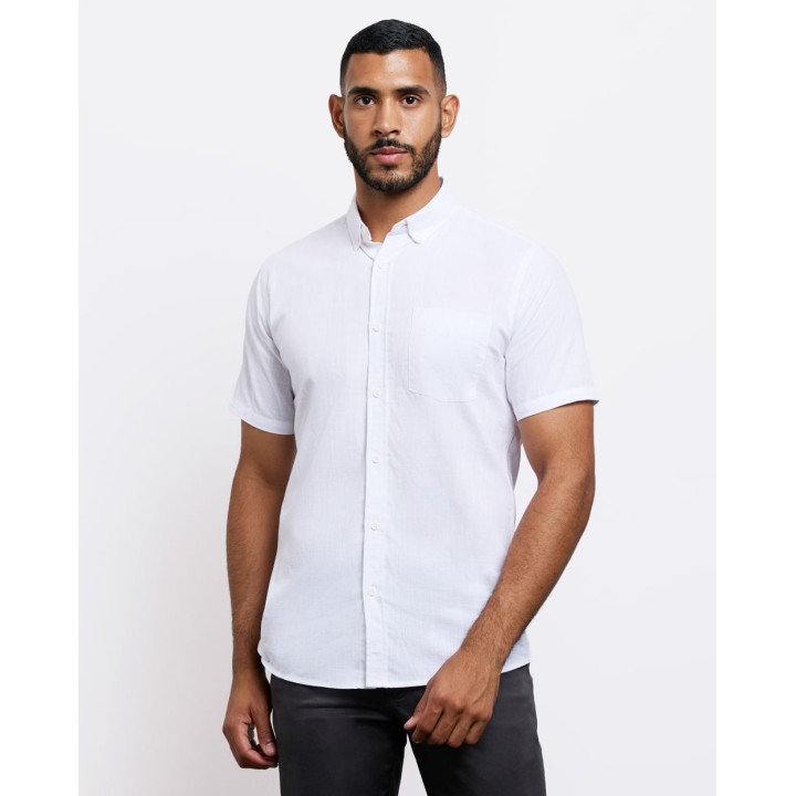 Camisa Hombre Alpine Blanco Optico