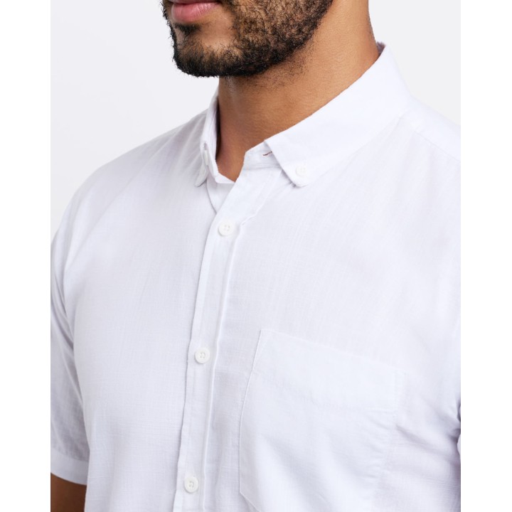 Camisa Hombre Alpine Blanco Optico