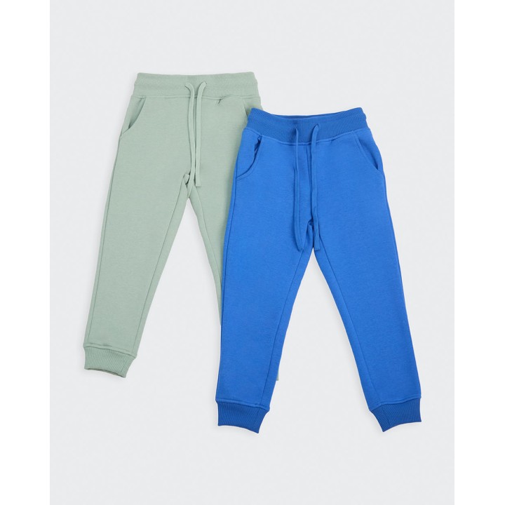 Pack Pantalón Niño Tobias Azulino Sea/ Verde Lichen