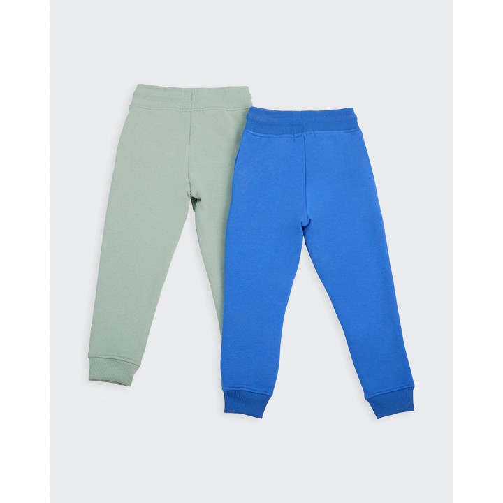 Pack Pantalón Niño Tobias Azulino Sea/ Verde Lichen