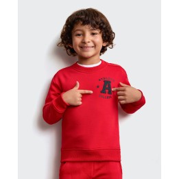 Polera Niño Franklin Rojo Fiesta