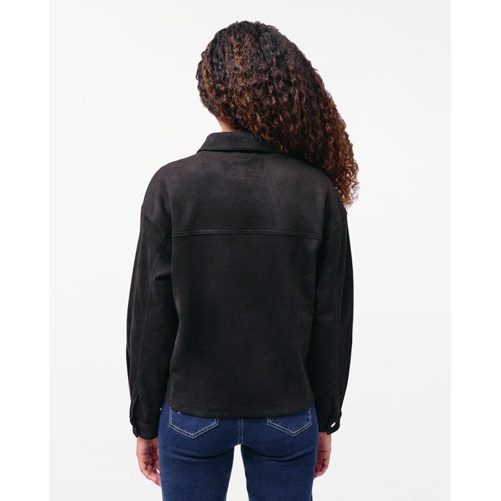 Casaca Mujer Violet Negro