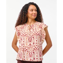 Blusa Mujer Vale Rojo Fuerte