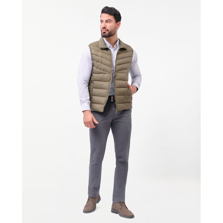 Chaleco Hombre Oliver Verde Militar