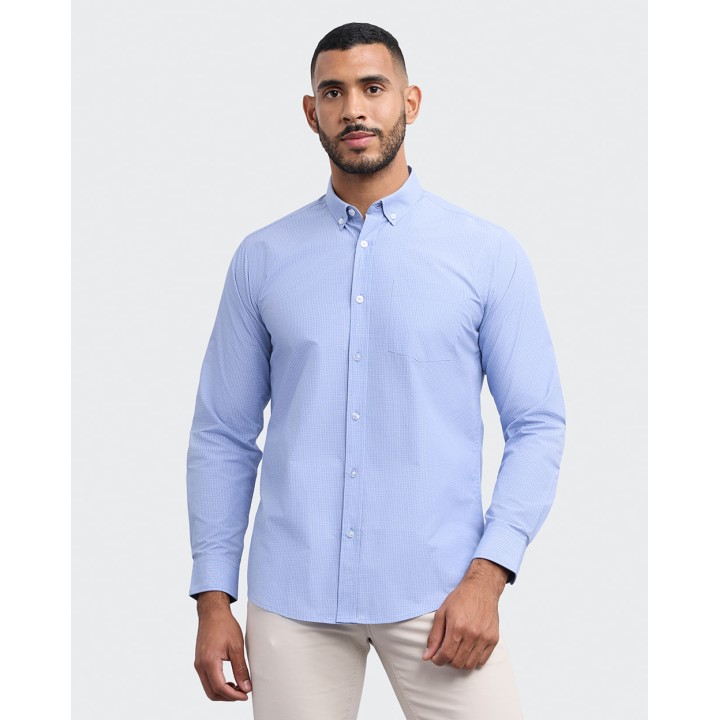 Camisa Hombre Piedro Azulino