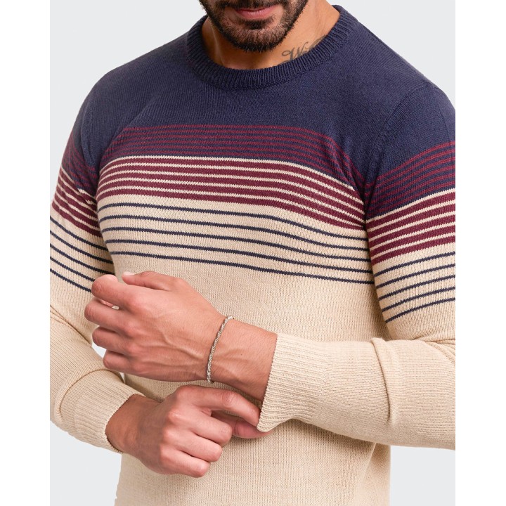 Chompa Hombre Jhair Beige Oscuro