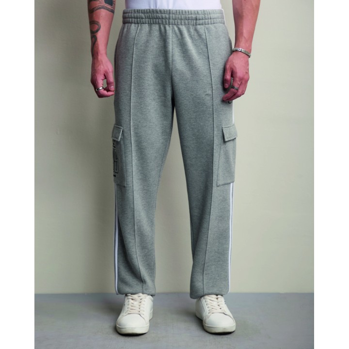 Pantalón Hombre North Gris Melange