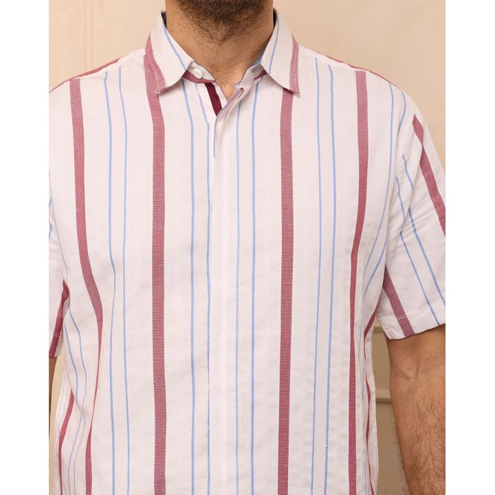 Camisa Hombre Victor Blanco Optico