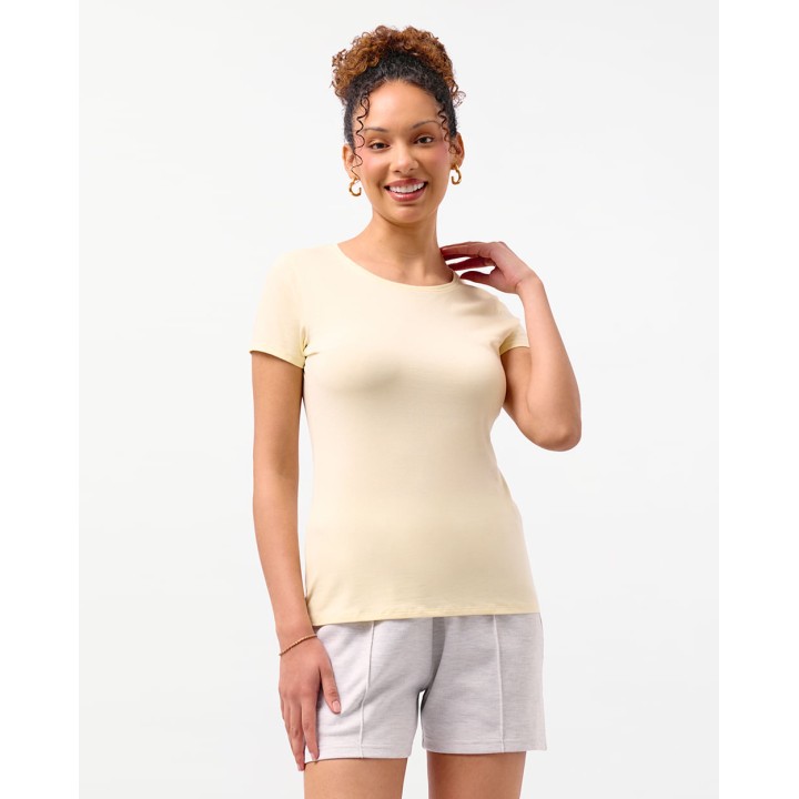 Polo Mujer Dévora Core Vainilla Custard