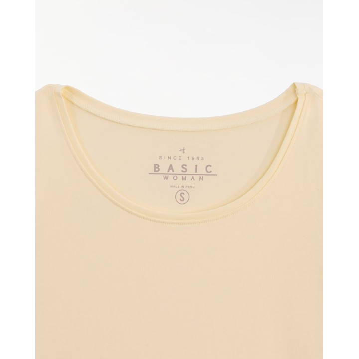 Polo Mujer Dévora Core Vainilla Custard