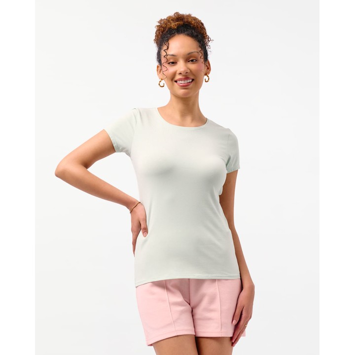 Polo Mujer Dévora Core Verde Spray