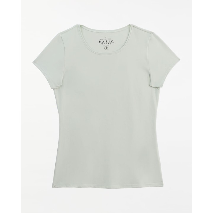 Polo Mujer Dévora Core Verde Spray