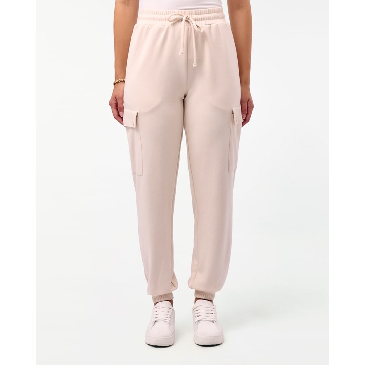 Jogger Mujer Mila Beige Arena