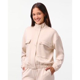Casaca Mujer Nila Beige Arena