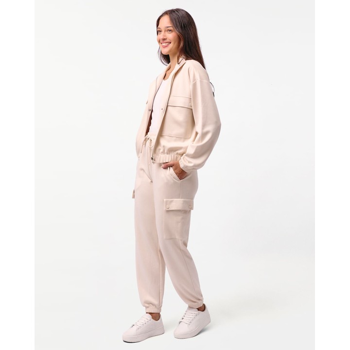 Casaca Mujer Nila Beige Arena