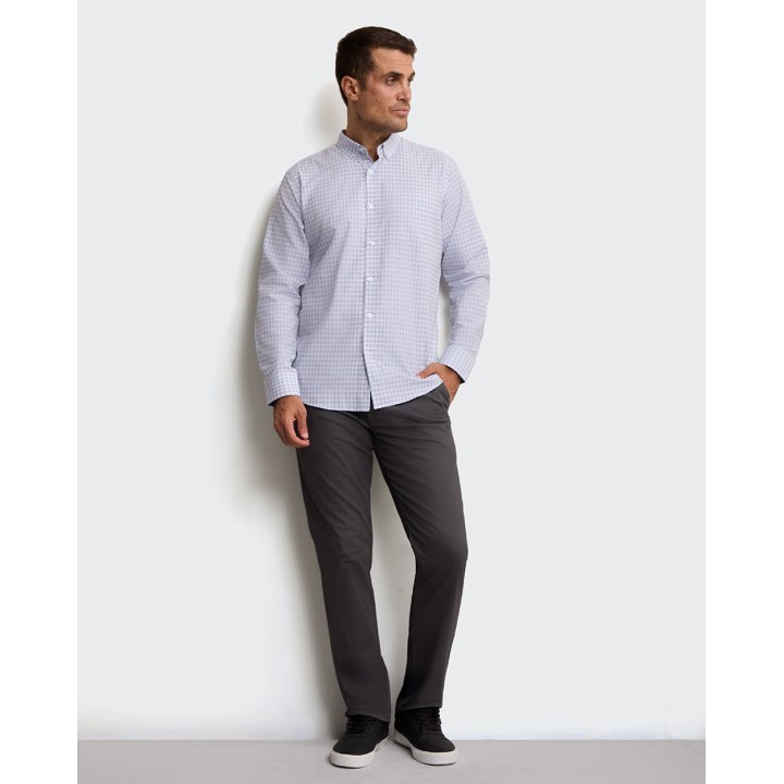 Camisa Hombre Piedro Turqueza Claro