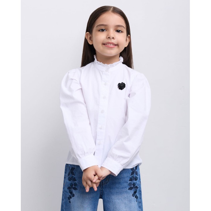 Blusa Niña Arabella Blanco