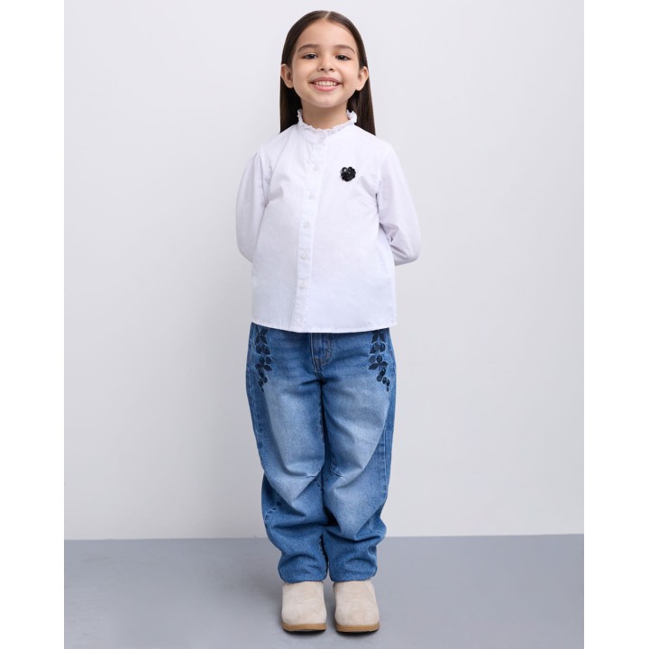 Blusa Niña Arabella Blanco