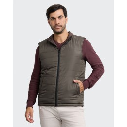 Chaleco Reversible Hombre Julian Marrón