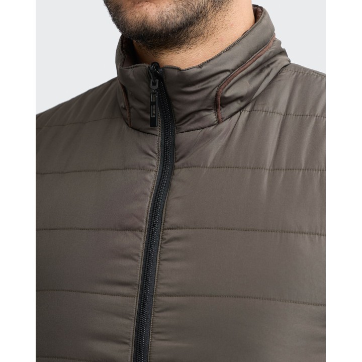 Chaleco Reversible Hombre Julian Marrón