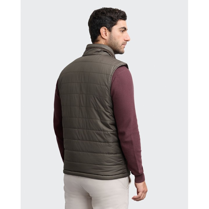 Chaleco Reversible Hombre Julian Marrón