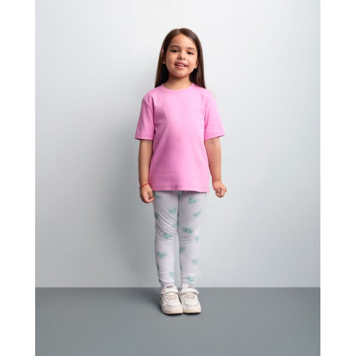 Legging Pack Niña Bella Niquel Poly Htr/turquesa Claro