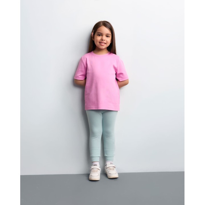 Legging Pack Niña Bella Niquel Poly Htr/turquesa Claro