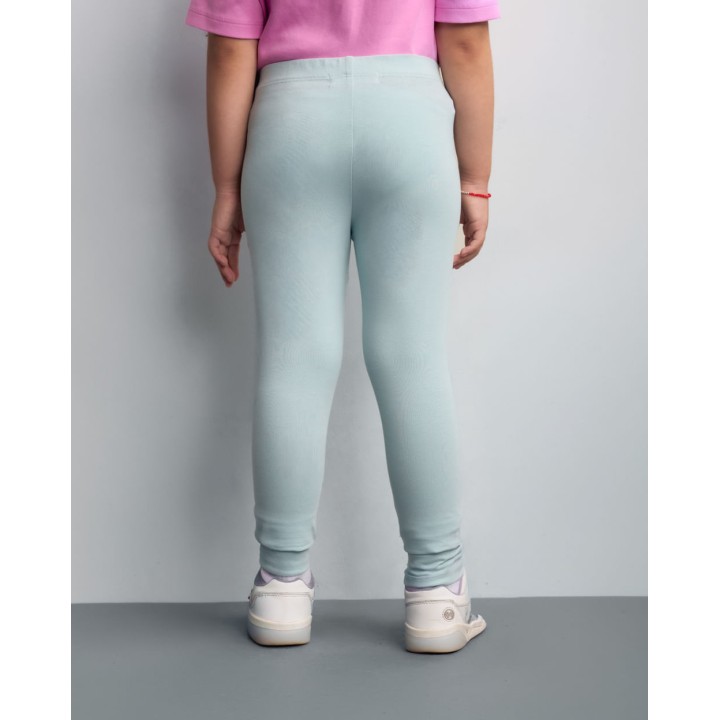 Legging Pack Niña Bella Niquel Poly Htr/turquesa Claro