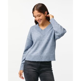 Chompa Mujer Camila Azul Denim